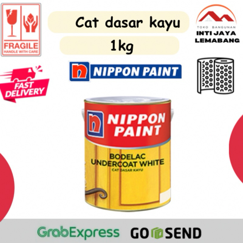 Meni/Cat dasar/Dempul kayu Nippon paint 1kg