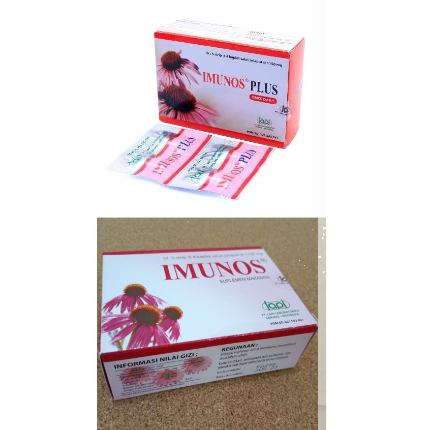 Imunos Tablet / Imunos Plus - Multivitamin Echinacea