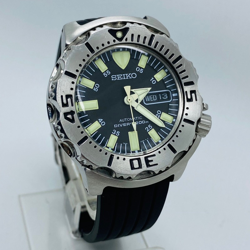 Seiko Monster 7S26-0350 Diver Black Dial Automatic