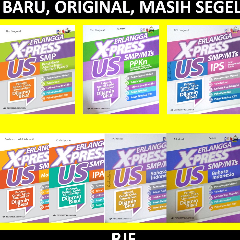 

Super Murah ERLANGGA XPRESS US SMPMTS Semua Pelajaran