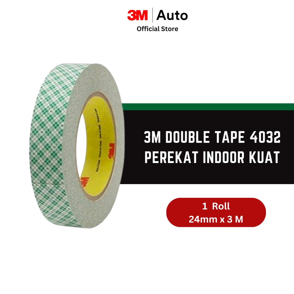 

Update Pilihan 3M Scotch Double Tape 432 Mounting Tape Urethane Foam Tape 24mm x 3m