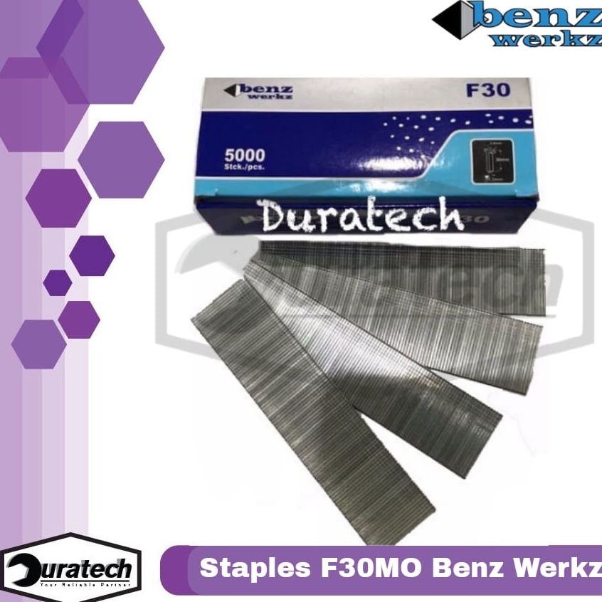 

New Sale Industrial Staples F3MO Isi staples tembak angin Paku mabel Benz werkz dan Isi stapler F3MO staples tembak angin paku mabel isi 5 pcs kodenki Isi stapler F3MO kodenki staples tembak angin 5 pcs isi staples new murah berkualitas