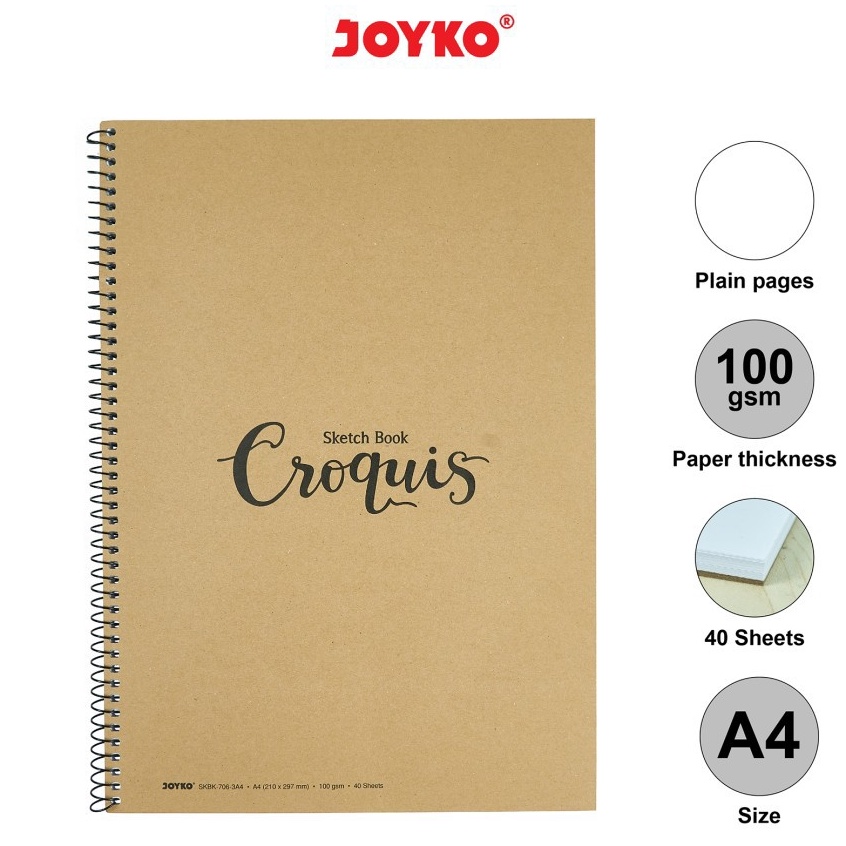 

Sekarang Meriah Buku Sketsa Gambar Sketch Book A5 Joyko SKBK76 SKBK761A5