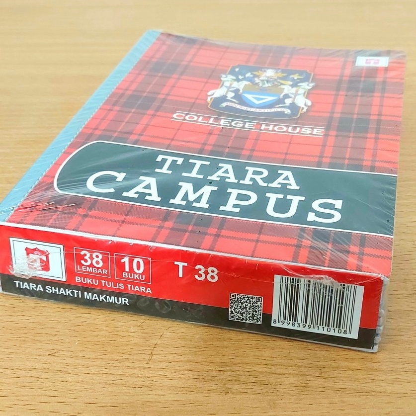 

Fast Sale Buku Tulis TIARA CAMPUS 38 Lembar 1 pack Dapat 1 BUKU