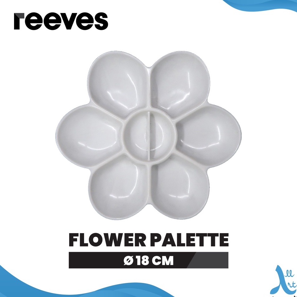 

Garansi Tukar Baru Palet Lukis Reeves Flower Plastic Palette