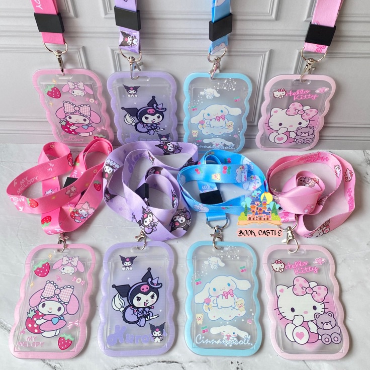 

Segera Pilih Lanyard ID CARD sanrio kuromi melody cinamoroll hello kitty