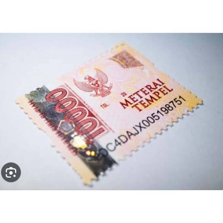 

Super Istimewa MATERAI 1 ASLI 1 POS INDONESIA materai 1 ribu materai 1 Prangko materai tempel