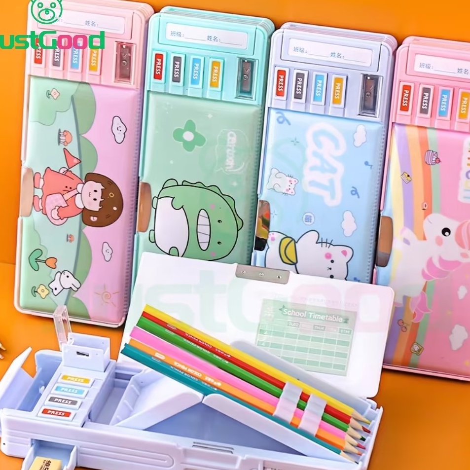 

Segera Pesan Ready Unicorn kotak pensil anak kotak pensil multifungsi TEMPAT PENSIL ANAK PEREMPUAN MURAH KOTAK PENSIL ANAKPencil storage multifunctional stationery storage box Lapisan Ganda Tunggal dengan Rautan Kapasitas