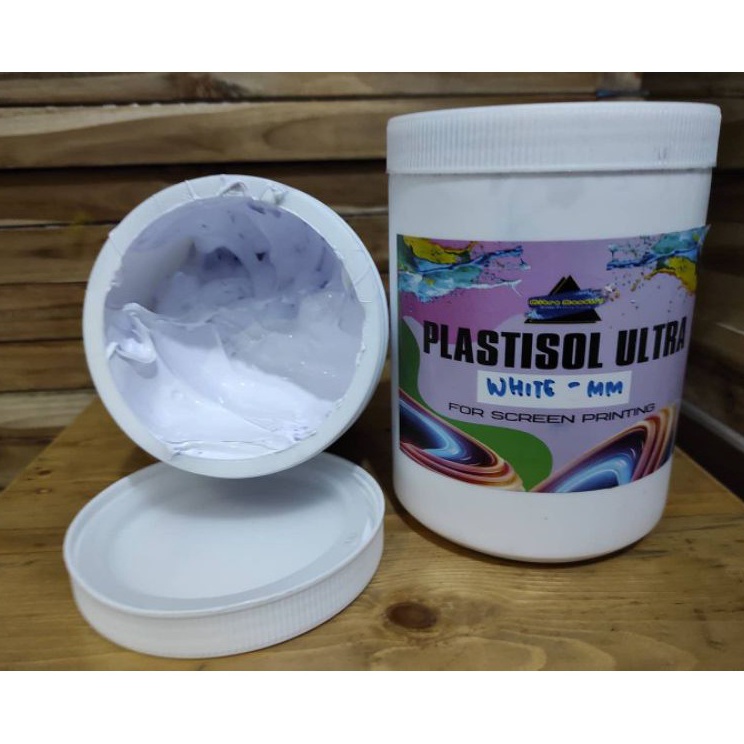 

Dijamin Puas Tinta Plastisol ULTRA White MM 1kg