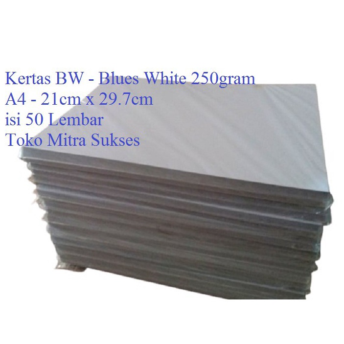 

Update Spesial Kertas BW Blues White 25gram A4 isi 5 Lembar