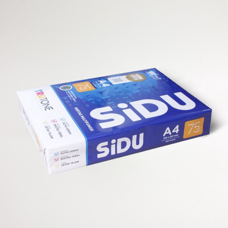 

Harga Update Kertas HVS A4 75 gram SIDU Sinar Dunia