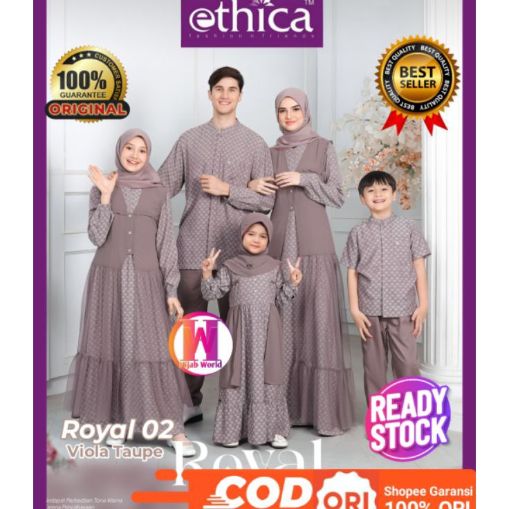 Stock Terkini  Ready Stock Sarimbit Ethica Royal 2 Viola Taupe  Baju Couple Keluarga  Baju Muslim Couple Keluarga  Baju Lebaran 224  Baju Seragam Lebaran Mewah  Baju Sarimbit Keluarga Muslim  Sarimbit Keluarga 224  Baju Couple Muslim Keluarg