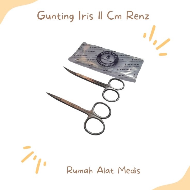 

Baru Update Gunting Iris 115cm RENZ Iris Scissor RENZ LurusBengkok