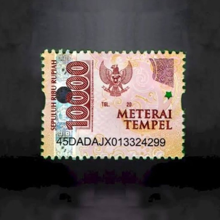 

Ready Istimewa MATERAI 1 Asli POS INDONESIA