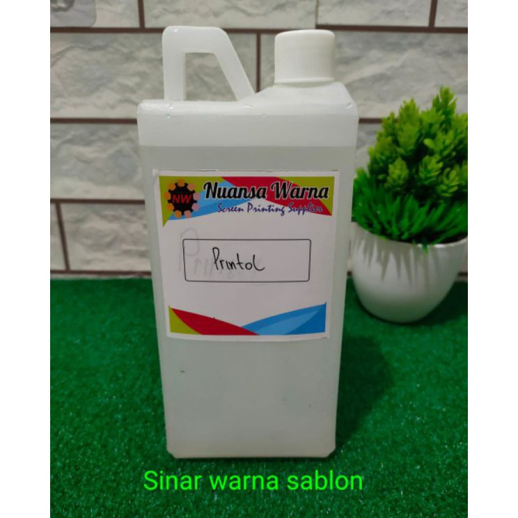 

Super Jualan Printol pengencer cat rubber sablon 1kg