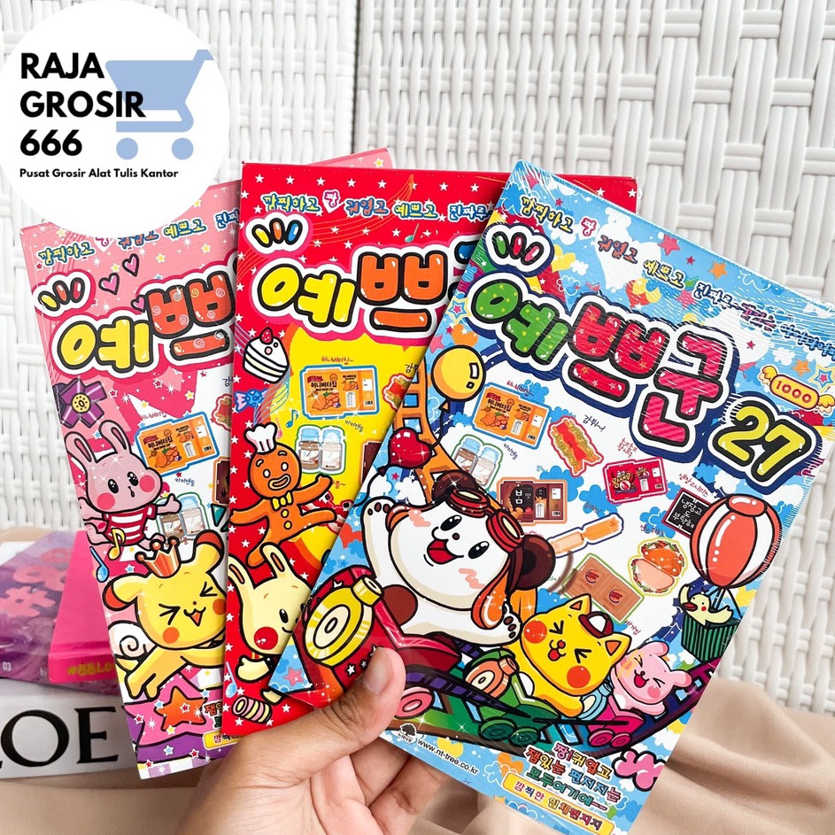 

Super Shipping Buku Origami Korea Versi 27 28 29 Korean Bentuk makanan Papercraft book Buku Lipat bentuk makanan lucu mainan anak origami kreatif