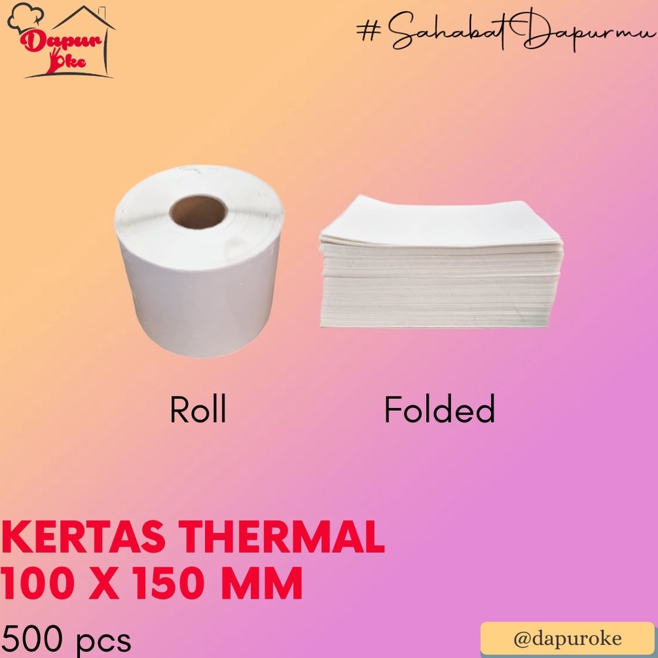 

Kirim Teraman Kertas Thermal 1 x 15 mm 5 pcs Stiker Label Barcode A6