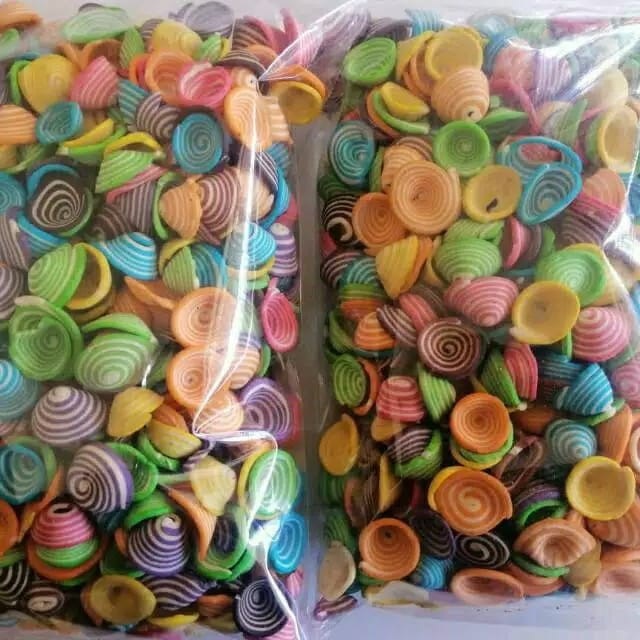 

1 Kg Kuping Gajah Mini Warna Warni Cum Cum Rainbow Harga Camilan Cemilan Grosir Snack Viral