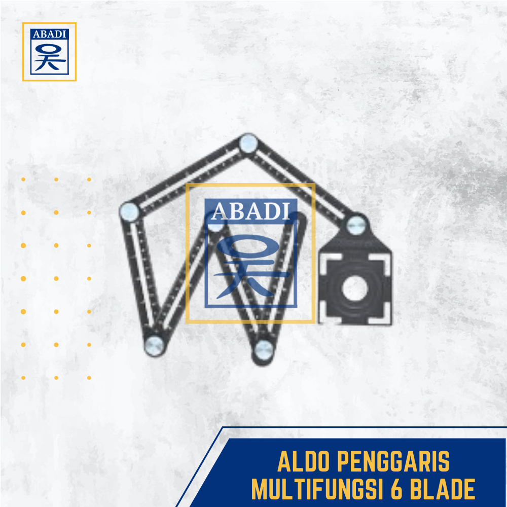 

PENGGARIS MULTIFUNGSI 6 BLADE ALDO