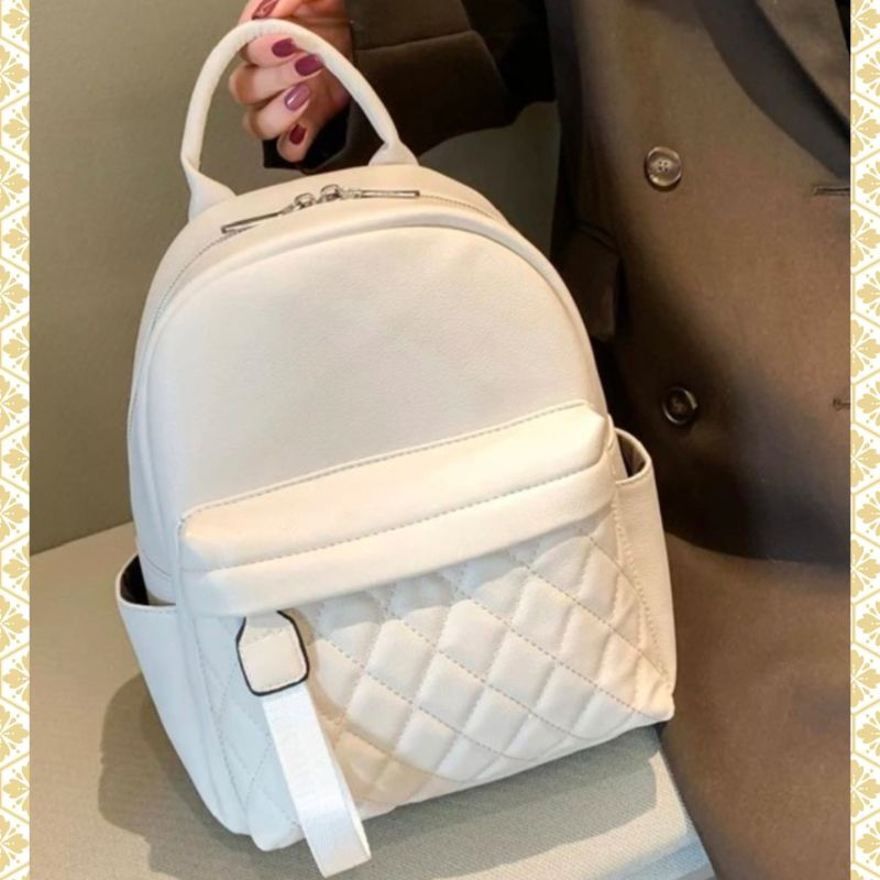 victoria tas ransel wanita kulit sitetis - tas wanita backpack punggung gendong kulit sintetis