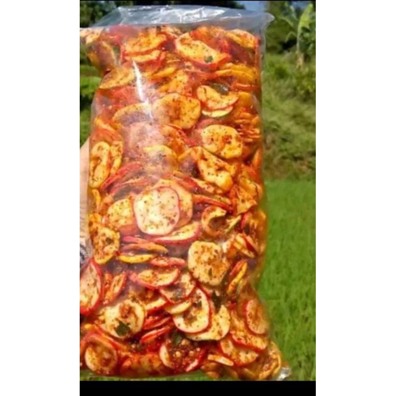 

Kerupuk Bawang Kerupuk Seblak Pedas Daun Jeruk 500gram