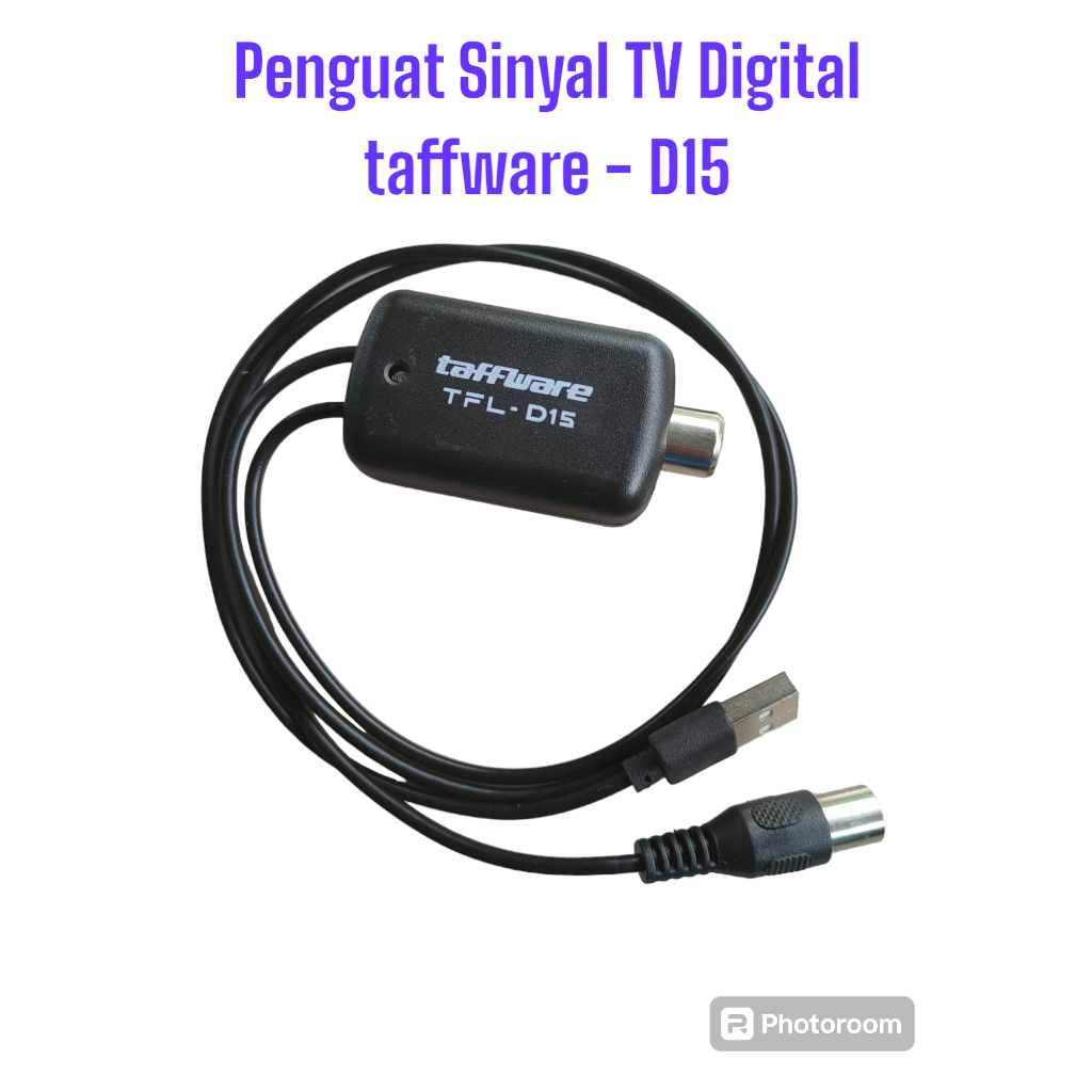 BOOSTER PENGUAT SINYAL TV DIGITAL TAFFWARE TFL - D15