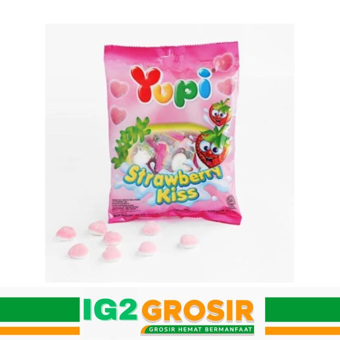 

Permen Yupi Strawberry Kiss