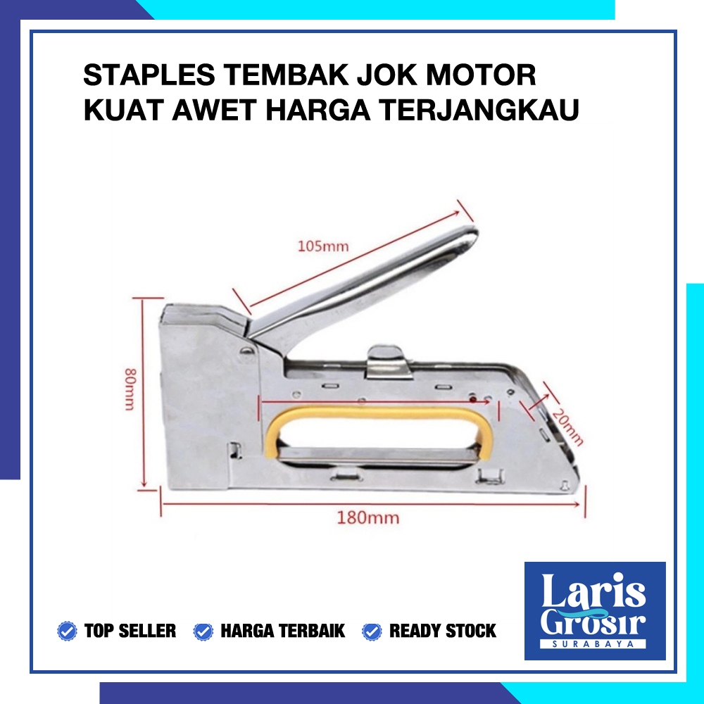 

Staples Tembak Gun Tacker Jok Motor Steples Stepler Laris Grosir Surabaya