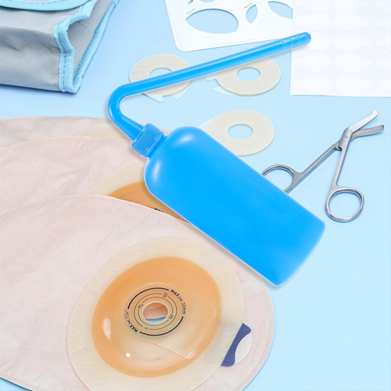 350ml Botol Cuci Kantong Kolostomi Stoma Tool Colostomy Bag Cleaning Stoma Pembersih Kantong Stoma