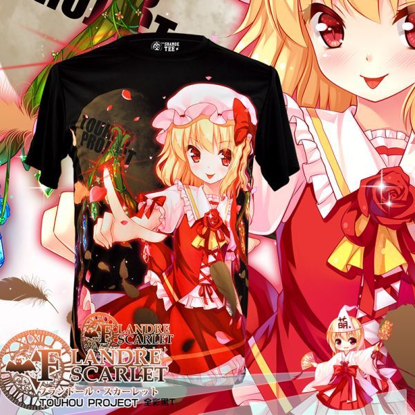Touhou Project T-Shirt Black