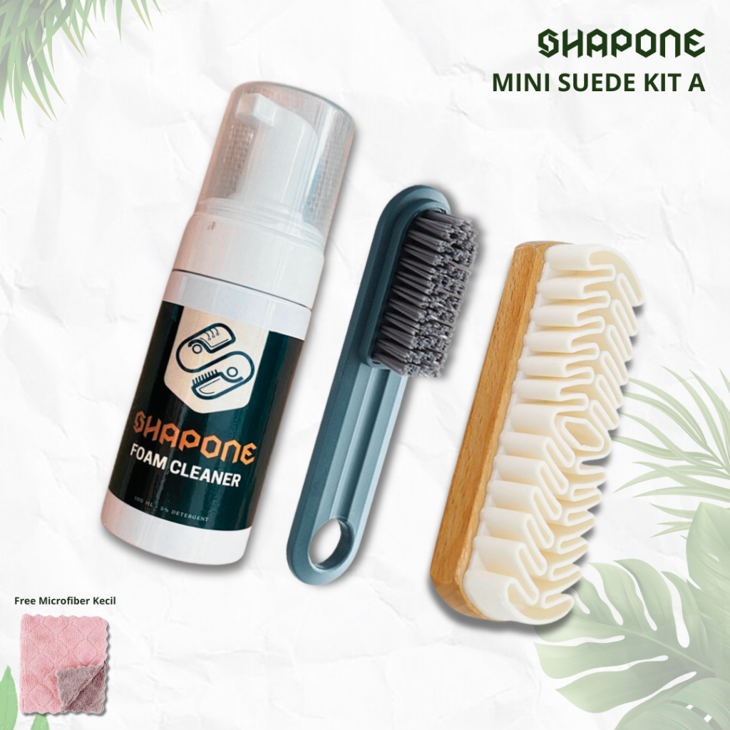Shoes Cleaner Suede Kit (A) Paket Pembersih Sepatu Suede Mini Grade A Mini Travel Suede Cleaner