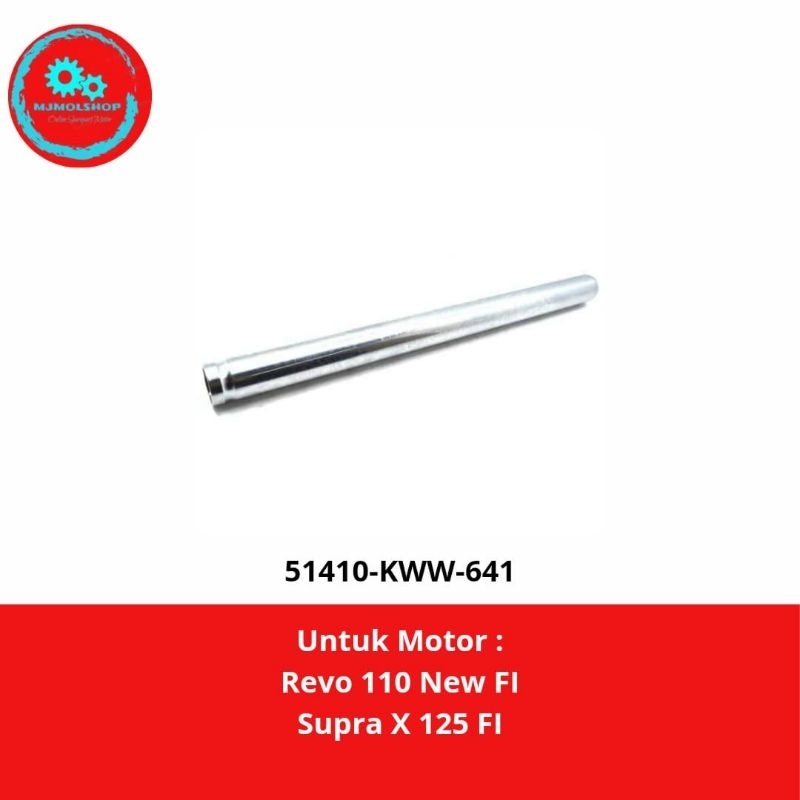 AS SHOCK DEPAN KWW REVO 110 NEW SUPRA X 125 FI ORI AHM 51410-KWW-641