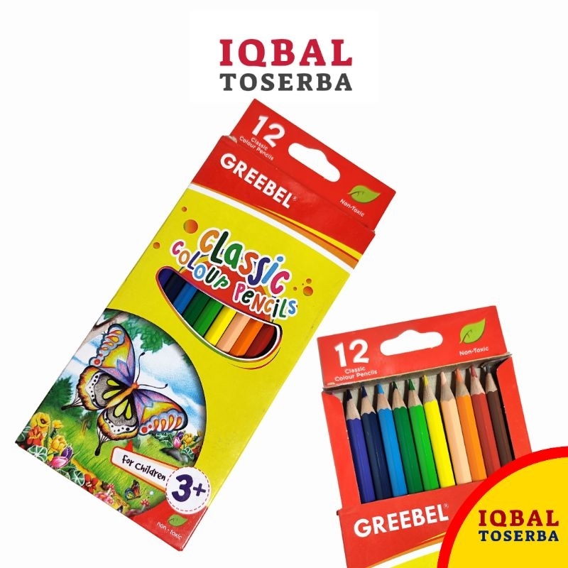 

PENSIL WARNA 12 WARNA/PENSIL CLASSIC COLOUR/ATK