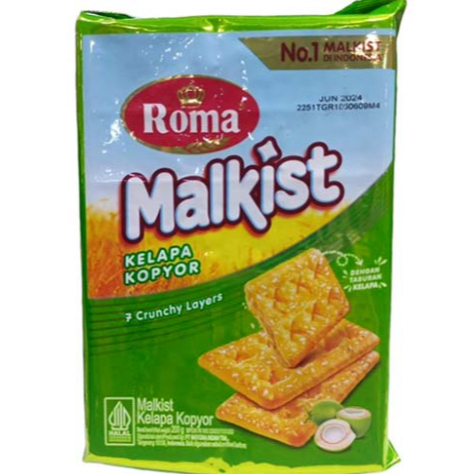 

Roma Malkist Kelapa Kopyor 200 gram