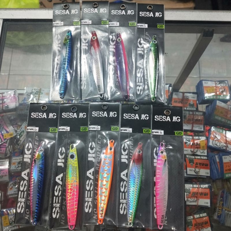 metal jig SESA JIG GID  40g 60g 80g 100g