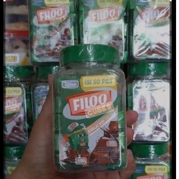 

filoo cubes isi 50 pcs (coklat kotak cubes)