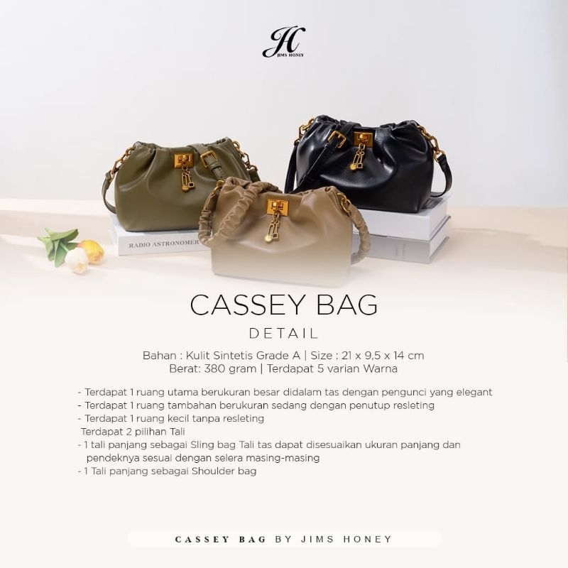 CASSEY BAG JIMS HONEY PROMO