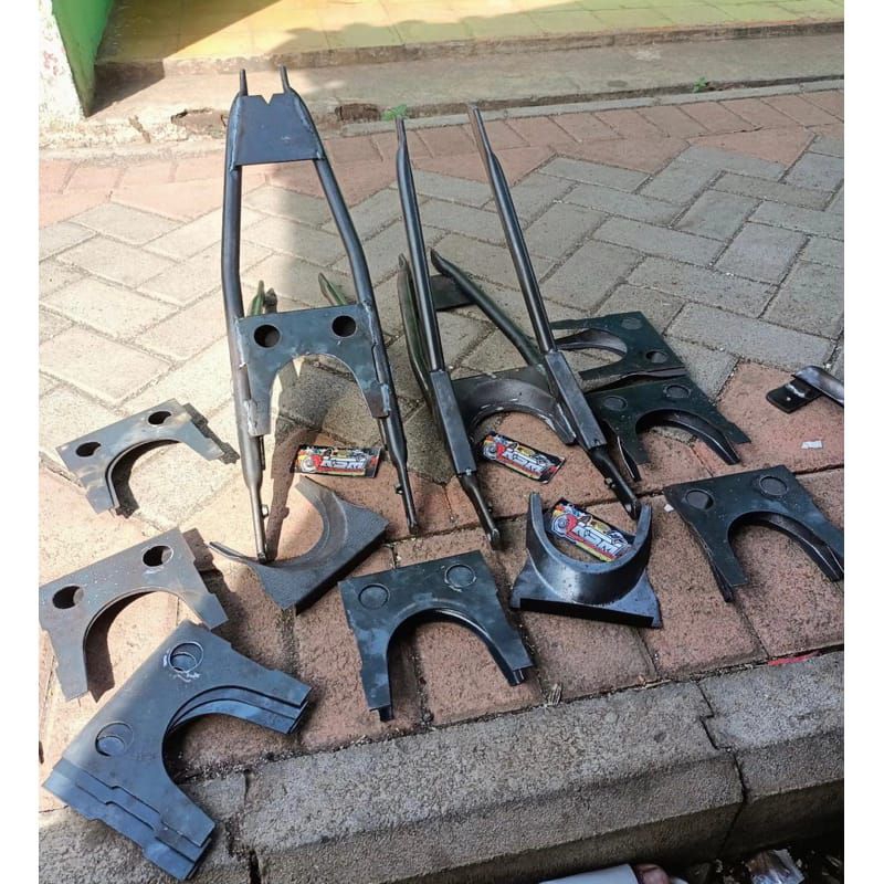 jembatan rangka cb gl100 manisan rangka cb gl100