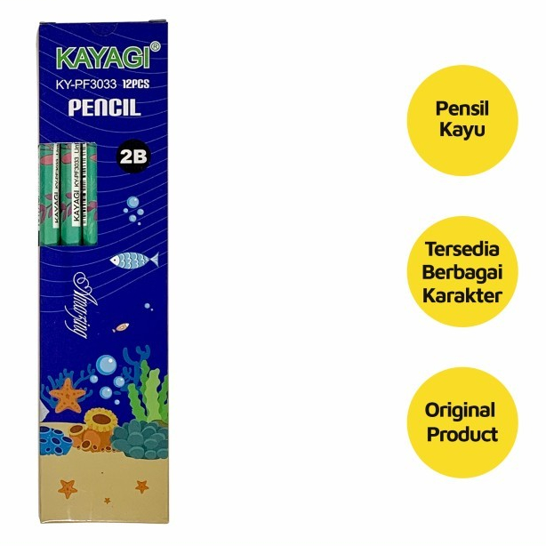 

PENSIL KAYAGI KY-PF3033 SEA