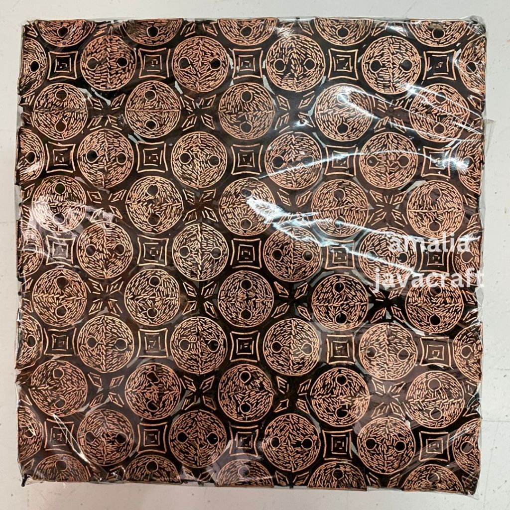 alat cap batik tembaga motif kawung 01 canting cap batik