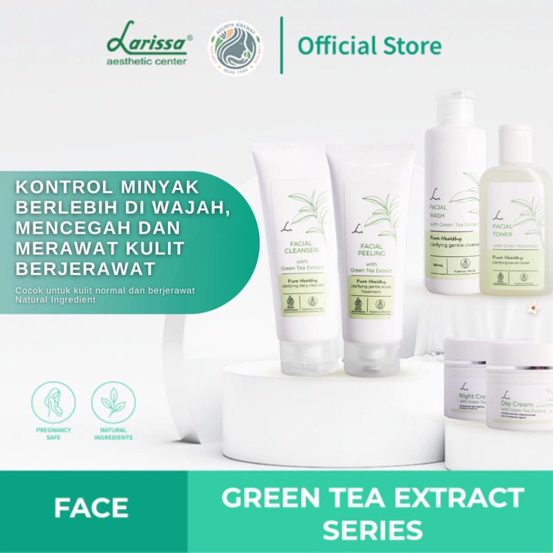 Larissa Paket Green Tea Extract Acne Series