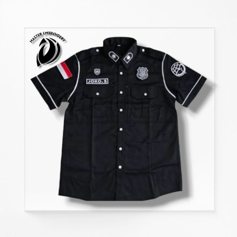 KEMEJA PPNS LOGO TIMBUL 3D (COSTUM)