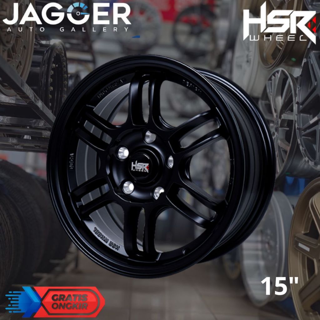 Velg murah ring 15 innova, rush, terios, crv, apv original HSR AERI