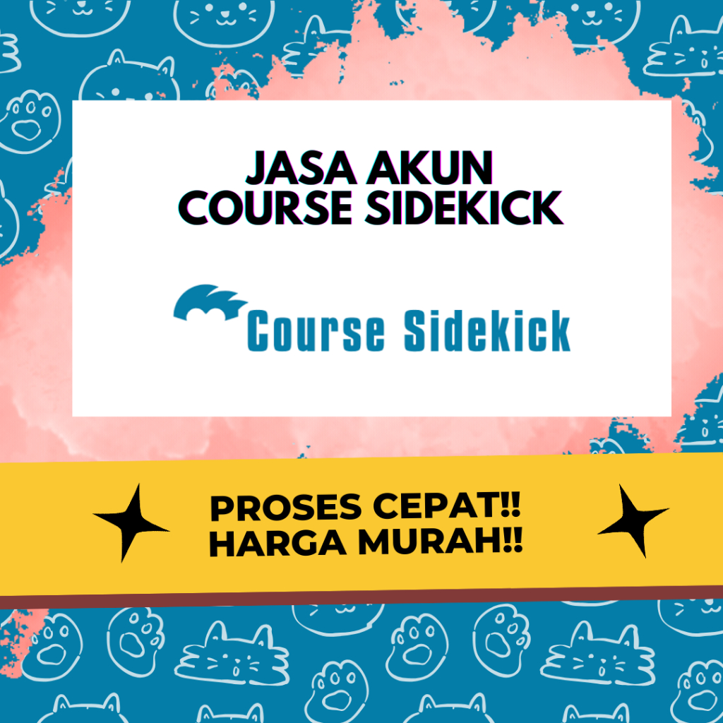 JUAL AKUN COURSE SIDEKICK software