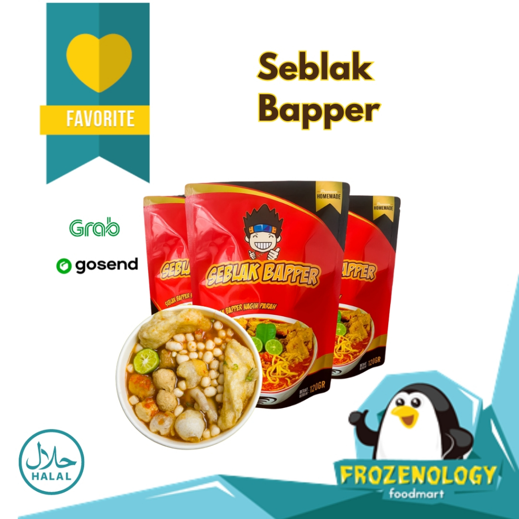 

Seblak Bapper (120gr) | Seblak Original Camilan Asli Bandung