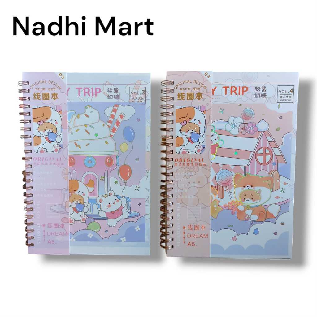 

NB SPIRAL A5 YRXQA568-09 / NOTEBOOK SPIRAL A5 / NOTE BOOK A5 CATATAN LUCU