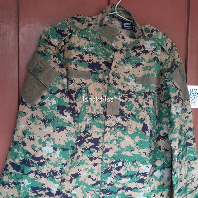 BDU Marpat Woodland Pattern Kemeja Tactical Second
