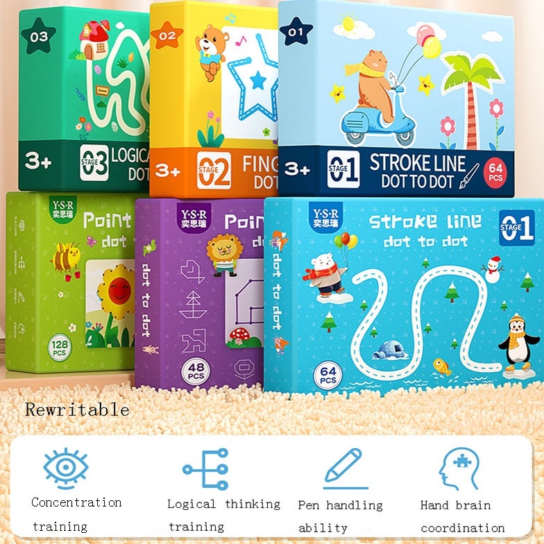 

KODE V1B6 MAGIC WORKBOOK DOT TO DOT WIPE AND CLEAN BUSY BOOK ACT IVITY BOOK BUKU EDUKASIMenulis Buku Panduan Belajar Menulis Ajaib PAUD Buku Belajar Menulis Huruf Dan Angka PAUD Anak TK Preschool Nursery Activity Book Workbook Buku Belajar PAUD Pi