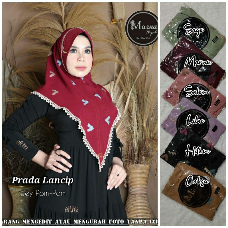 HIJAB INSTAN BAHAN CRINKLE CEY POM-POM//HIJAB INSTAN MAZNA//HIJAB BEST SELLER