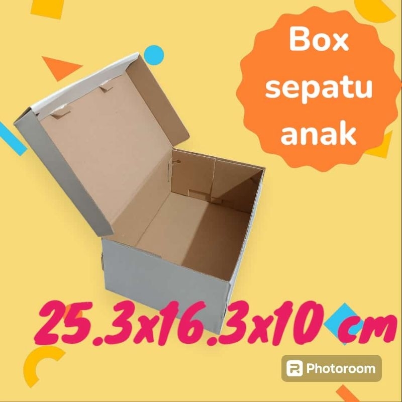 

BOX SEPATU ANAK SIZE 25.3 X 16,3 X 10 CM I DUS ANAK I KARDUS SEPATU ANAK I BOX SEPATU POLOS I DUS SEPATU ANAK I BOX SEPATU MURAH I SHOES BOX I INNER BOX ANAK I BOX KIDS I BOX SENDAL ANAK I DUS SENDAL ANAK I KARDUS SENDAL ANAK I BOX SEPATU PUTIH